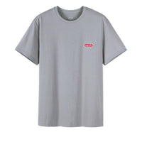 SEMIR T-shirt men short-sleeved 2019 summer new cotton bottoming tshirt letters embroidery T-shirt round neck clothes trend