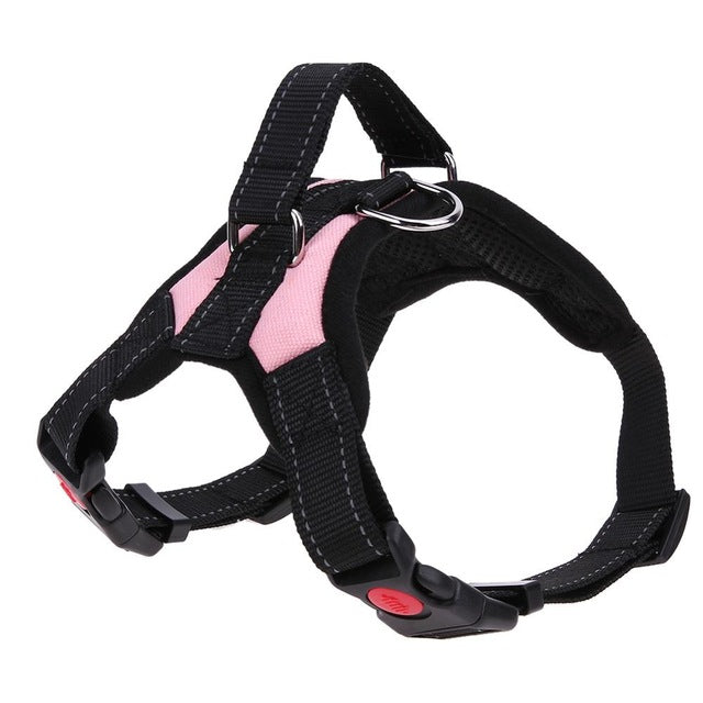 Nylon Large Dog Pet Harness Collar Adjustable Padded Extra Big Large Medium Small Dog Harnesses Vest Husky Dogs Supplies