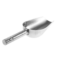 1PC Stainless Steel Pet Feed Food Supplies Dog Food Scoop Shovel Puppy Feeding Food Container Holder Pet Dog Feeding Accessories