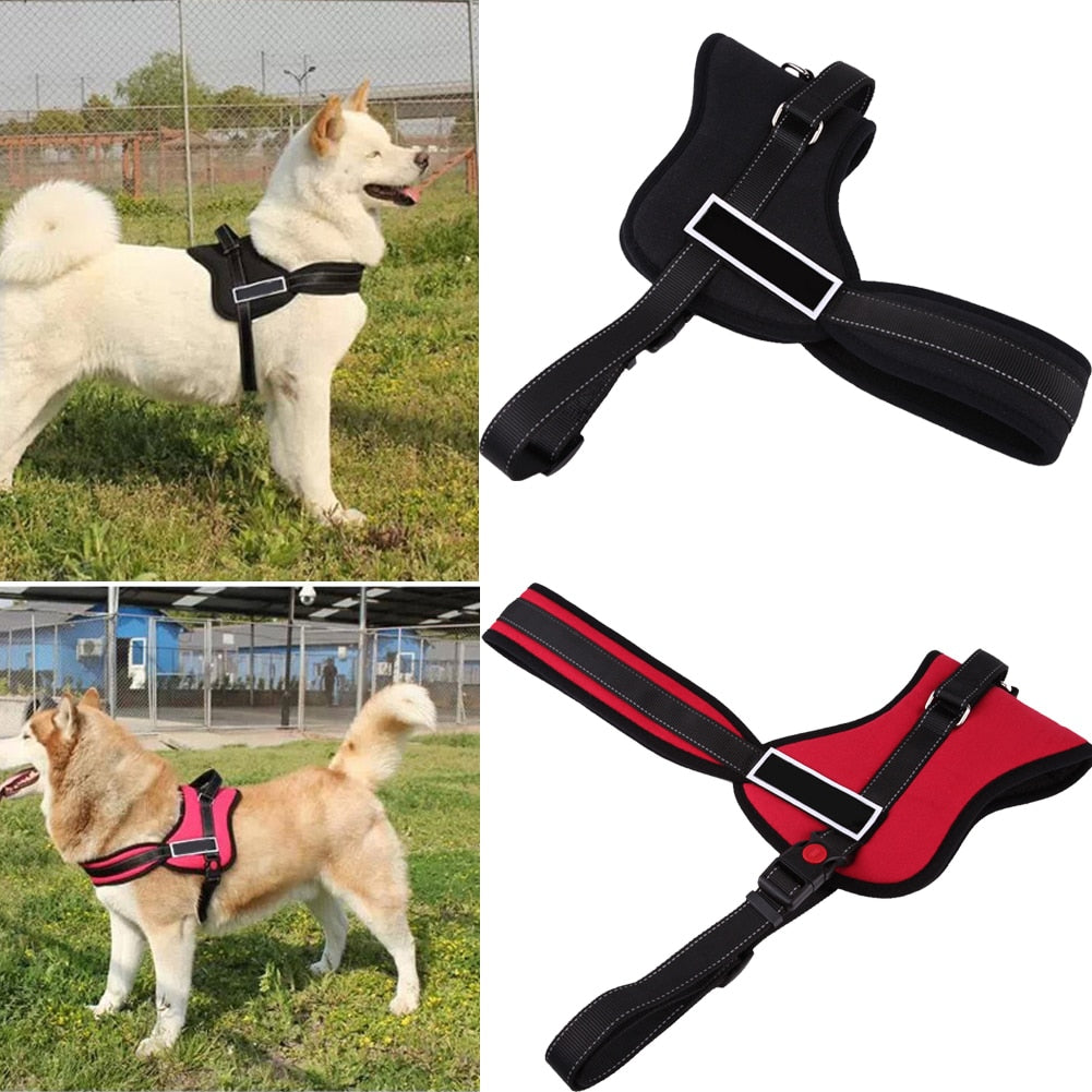 S/M/L/XL Pet Dog Collars Puppy Cat Leash Strap Vest Collar  Breathe Adjustable Harnes Chest Braces Clothes