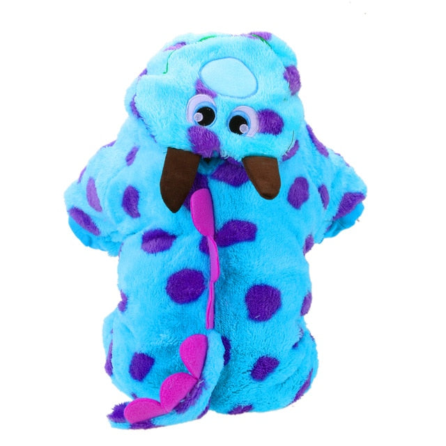 Dog Pet Clothes Cute Party Dress UP Dog Winter Clothing Coat Dragon Dog Clothes For Small Dogs