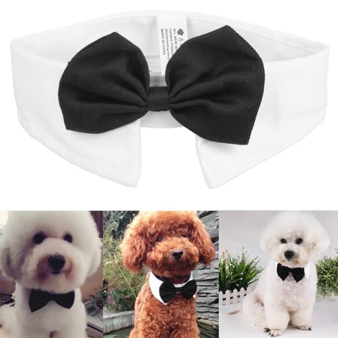 Fashion Dog Bow Tie collar Cat Pets England Bow Butterfly Tie Necktie Dog Collar Clothes For Wedding Party Decor