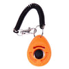 Pet Dogs Clicker Adjustable Sound Key Chain Pets Puppy Dog Training Clicker Pet Trainings Products Dog Accessories 5 Colors