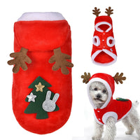 Dog Christmas Clothes Costume Winter Dog Cat Coat For Small Dogs Cats Chihuahua Yorkshire Terrier Pet Clothes Ropa para perro