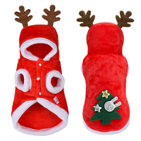 Dog Christmas Clothes Costume Winter Dog Cat Coat For Small Dogs Cats Chihuahua Yorkshire Terrier Pet Clothes Ropa para perro