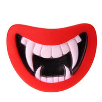 Cute Halloween Teeth Pig Nose Pet Dog Giggle Squeaky Chew Toys Dogs Cats Toy Pets Goods Supplies Accessories E5M1