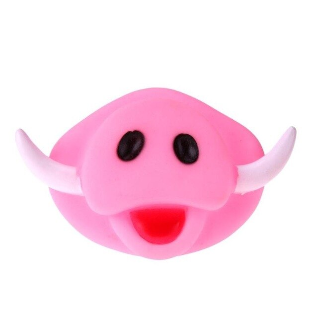 Cute Halloween Teeth Pig Nose Pet Dog Giggle Squeaky Chew Toys Dogs Cats Toy Pets Goods Supplies Accessories E5M1