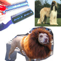 1Pc Dog Trimmer Simple Hair Grooming Comb 2 Razor Cutting Remover Brush Pet Cat Accessories Random Color