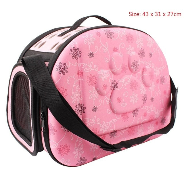 Dog Carrier Foldable Outdoor Travel Carrier for Cat Dog Puppy Cats Carrying Carrier Dog Bag Animal Pet Supplies