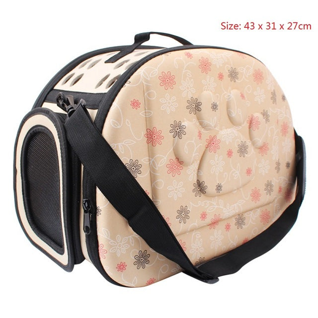 Dog Carrier Foldable Outdoor Travel Carrier for Cat Dog Puppy Cats Carrying Carrier Dog Bag Animal Pet Supplies