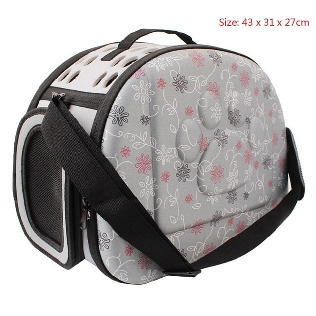 Dog Carrier Foldable Outdoor Travel Carrier for Cat Dog Puppy Cats Carrying Carrier Dog Bag Animal Pet Supplies